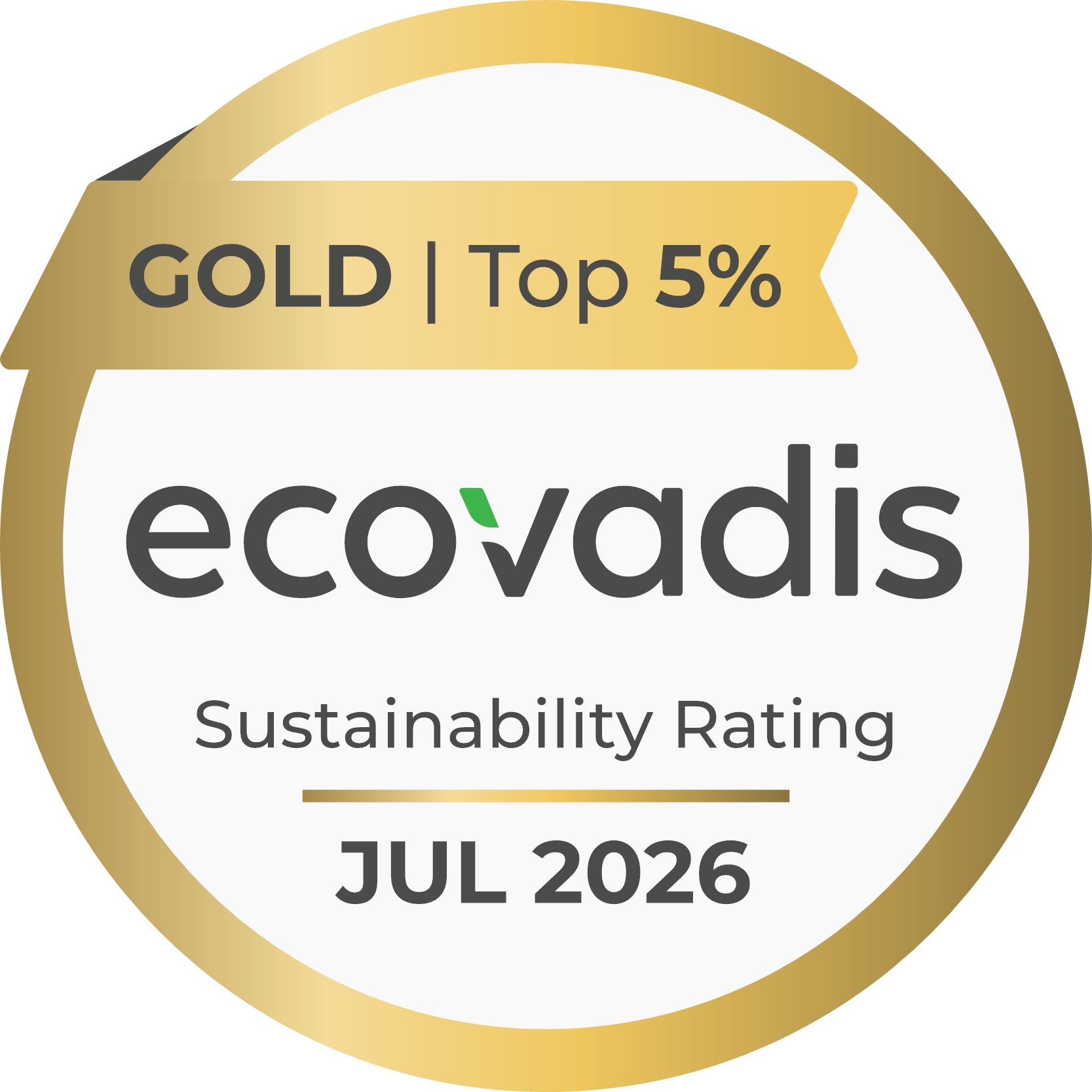 Ecovadis Medal GEB 2026