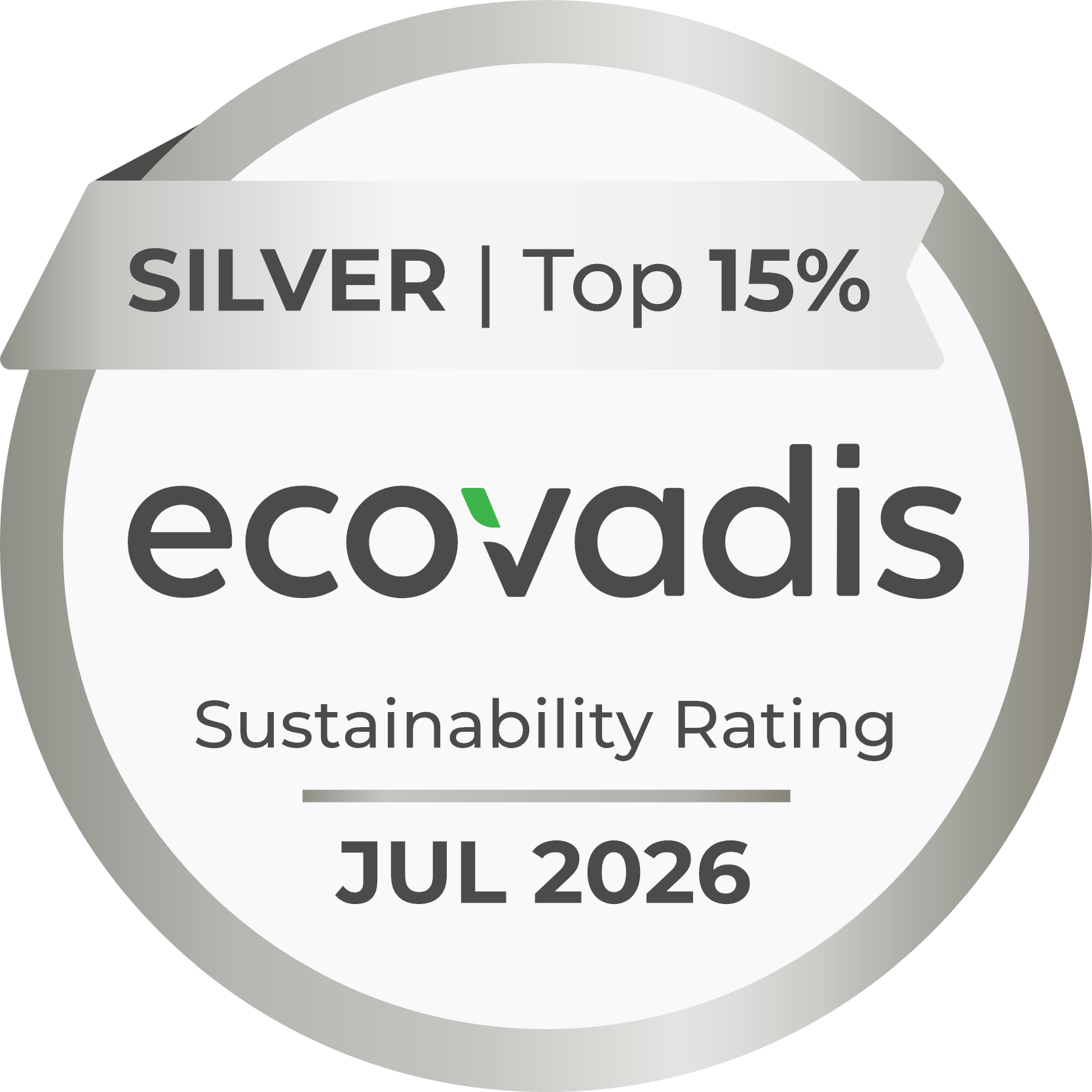 Ecovadis Medal GEL 2026