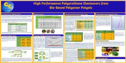 High Performance Polyurethane Elastomers from Bio-Based Polyester Polyols