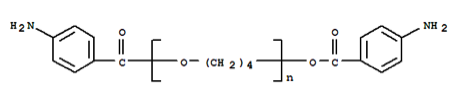 chemical structure of p-1000 & p-2000 diamine curative chemical structure of p-1000 & p-2000 diamine curative